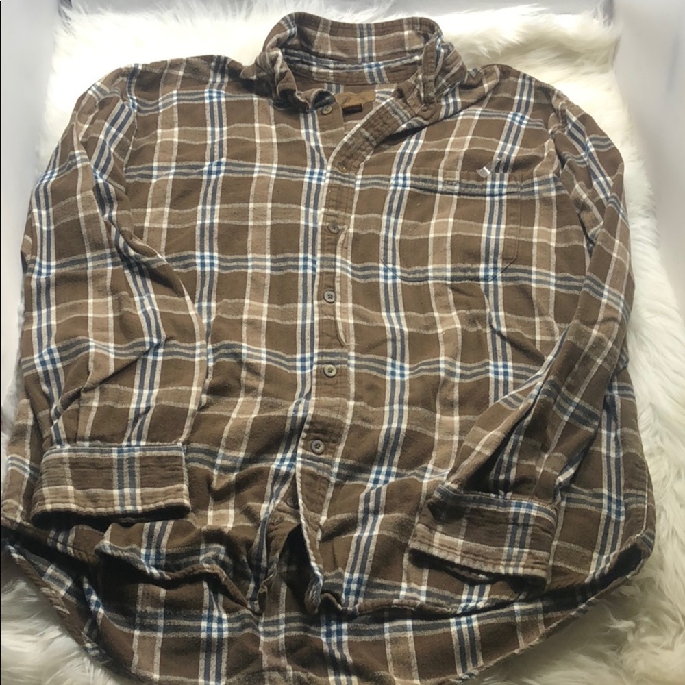 Faded Glory long sleeve flannel 42/44